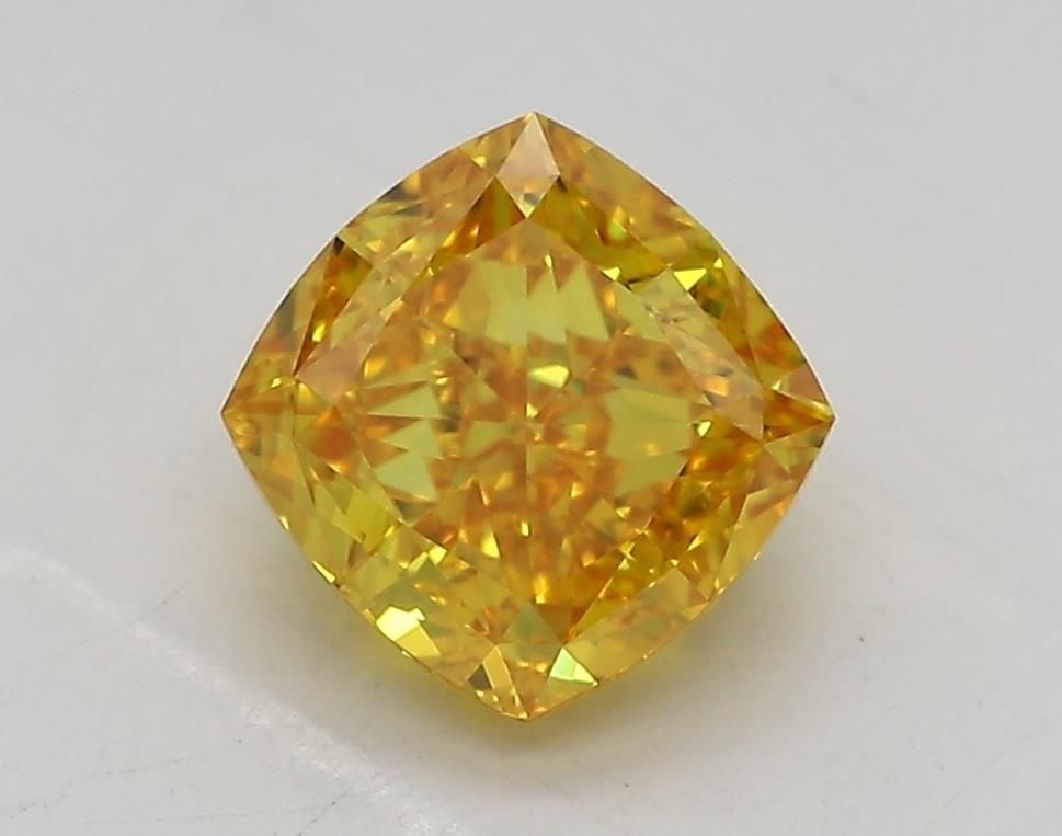 IGI Cushion Modified 1.51ct Fancy Vivid Yellow VVS2 - Loose Lab Diamond: IGI Cushion Modified 1.51ct Fancy Vivid Yellow VVS2 - Loose Lab Diamond Item Specifics: Source: This Is A Real Diamond Grown In A Lab Not Mined. Carat: 1.51 Cut: - Color: Fancy Vivid Yellow Clarity: V