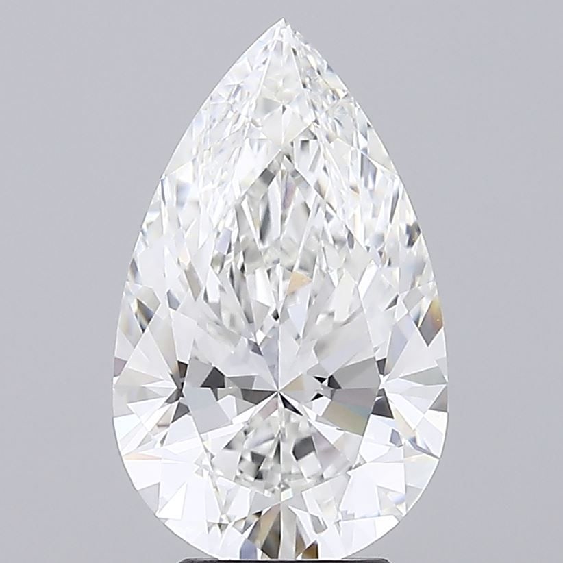 IGI Pear 5.05ct F VVS1 - Loose Lab Diamond: IGI Pear 5.05ct F VVS1 - Loose Lab Diamond Item Specifics: Source: This Is A Real Diamond Grown In A Lab Not Mined. Carat: 5.05 Cut: - Color: F Clarity: VVS1 Polish: EX Symmetry: EX Measurements: 15.5