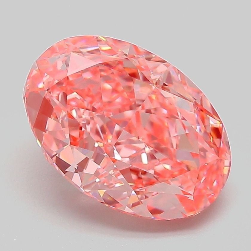 IGI Oval 3.05ct Fancy Vivid Pink VVS2 - Loose Lab Diamond: IGI Oval 3.05ct Fancy Vivid Pink VVS2 - Loose Lab Diamond Item Specifics: Source: This Is A Real Diamond Grown In A Lab Not Mined. Carat: 3.05 Cut: - Color: Fancy Vivid Pink Clarity: VVS2 Polish: EX S