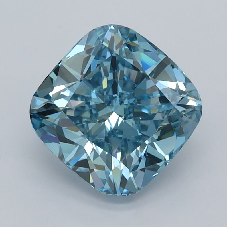 IGI Cushion Modified 2.01ct Fancy Vivid Blue VVS1 - Loose Lab Diamond: IGI Cushion Modified 2.01ct Fancy Vivid Blue VVS1 - Loose Lab Diamond Item Specifics: Source: This Is A Real Diamond Grown In A Lab Not Mined. Carat: 2.01 Cut: - Color: Fancy Vivid Blue Clarity: VVS1 