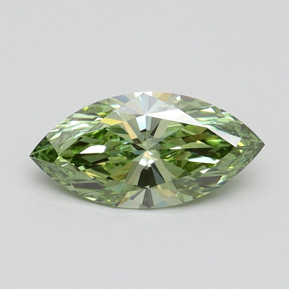 IGI Marquise 1.02ct Fancy Vivid Green VVS2 - Loose Lab Diamond: IGI Marquise 1.02ct Fancy Vivid Green VVS2 - Loose Lab Diamond Item Specifics: Source: This Is A Real Diamond Grown In A Lab Not Mined. Carat: 1.02 Cut: - Color: Fancy Vivid Green Clarity: VVS2 Polish