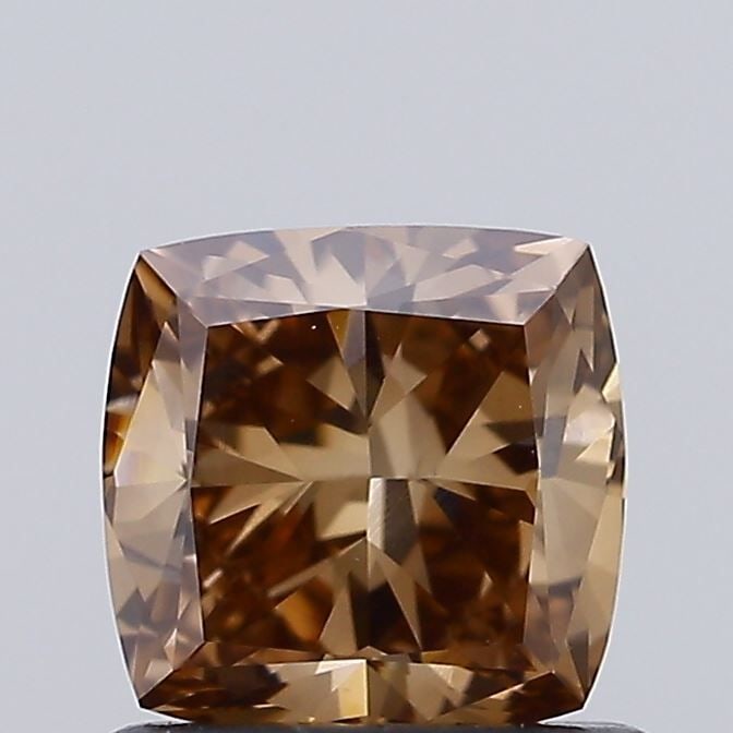 IGI Cushion Modified 0.86ct Fancy Brown VVS2 - Loose Lab Diamond: IGI Cushion Modified 0.86ct Fancy Brown VVS2 - Loose Lab Diamond Item Specifics: Source: This Is A Real Diamond Grown In A Lab Not Mined. Carat: 0.86 Cut: - Color: Fancy Brown Clarity: VVS2 Polish: VG
