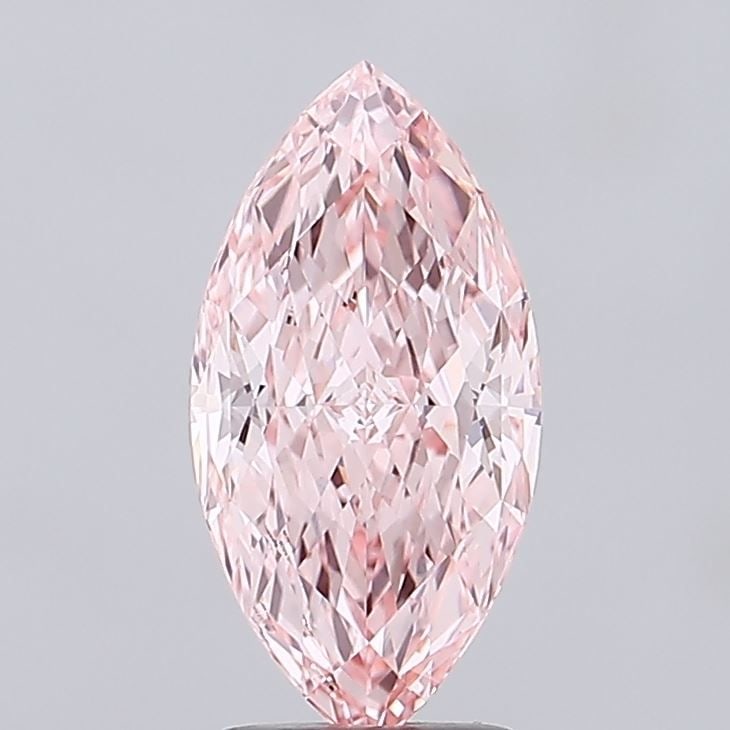 IGI Marquise 2.63ct Fancy Vivid Pink VVS2 - Loose Lab Diamond: IGI Marquise 2.63ct Fancy Vivid Pink VVS2 - Loose Lab Diamond Item Specifics: Source: This Is A Real Diamond Grown In A Lab Not Mined. Carat: 2.63 Cut: - Color: Fancy Vivid Pink Clarity: VVS2 Polish: 