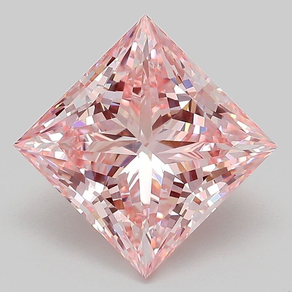 IGI Princess 4.04ct Fancy Intense Pink VVS2 - Loose Lab Diamond: IGI Princess 4.04ct Fancy Intense Pink VVS2 - Loose Lab Diamond Item Specifics: Source: This Is A Real Diamond Grown In A Lab Not Mined. Carat: 4.04 Cut: - Color: Fancy Intense Pink Clarity: VVS2 Poli