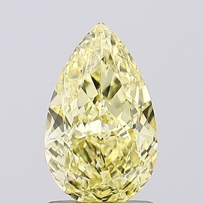 IGI Pear 1.29ct Fancy Intense Yellow VVS2 - Loose Lab Diamond: IGI Pear 1.29ct Fancy Intense Yellow VVS2 - Loose Lab Diamond Item Specifics: Source: This Is A Real Diamond Grown In A Lab Not Mined. Carat: 1.29 Cut: - Color: Fancy Intense Yellow Clarity: VVS2 Poli