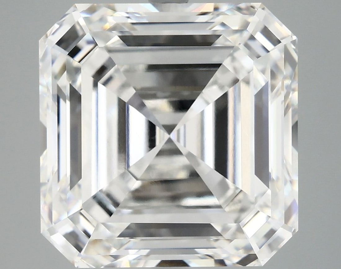 IGI Asscher 10.37ct F VVS2 - Loose Lab Diamond: IGI Asscher 10.37ct F VVS2 - Loose Lab Diamond Item Specifics: Source: This Is A Real Diamond Grown In A Lab Not Mined. Carat: 10.37 Cut: - Color: F Clarity: VVS2 Polish: EX Symmetry: EX Measurements:
