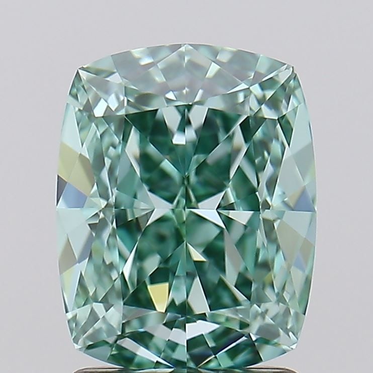 IGI Cushion Modified 2.05ct Fancy Vivid Green VVS1 - Loose Lab Diamond: IGI Cushion Modified 2.05ct Fancy Vivid Green VVS1 - Loose Lab Diamond Item Specifics: Source: This Is A Real Diamond Grown In A Lab Not Mined. Carat: 2.05 Cut: - Color: Fancy Vivid Green Clarity: VVS