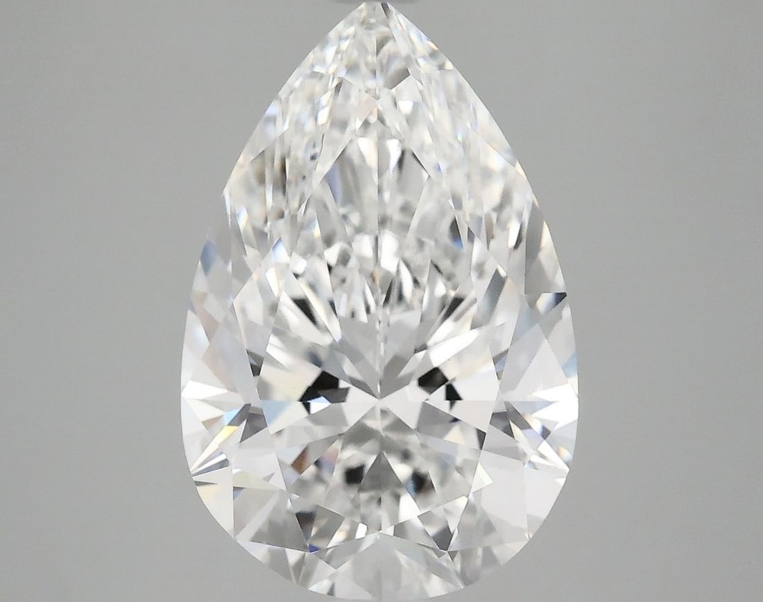 IGI Pear 5.09ct E VVS2 - Loose Lab Diamond: IGI Pear 5.09ct E VVS2 - Loose Lab Diamond Item Specifics: Source: This Is A Real Diamond Grown In A Lab Not Mined. Carat: 5.09 Cut: - Color: E Clarity: VVS2 Polish: EX Symmetry: EX Measurements: 14.6