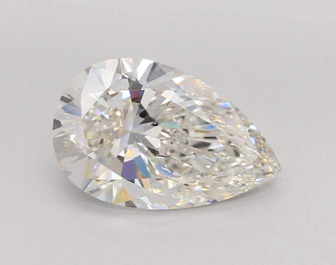 IGI Pear 3.55ct G VVS2 - Loose Lab Diamond: IGI Pear 3.55ct G VVS2 - Loose Lab Diamond Item Specifics: Source: This Is A Real Diamond Grown In A Lab Not Mined. Carat: 3.55 Cut: - Color: G Clarity: VVS2 Polish: EX Symmetry: EX Measurements: 13.4