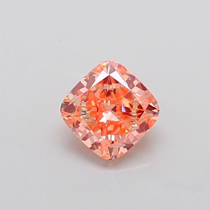 IGI Cushion Modified 1.63ct Fancy Intense Orange Pink VVS2 - Loose Lab Diamond (1 of 1)