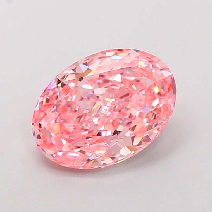 IGI Oval 2.78ct Fancy Vivid Pink VVS2 - Loose Lab Diamond: IGI Oval 2.78ct Fancy Vivid Pink VVS2 - Loose Lab Diamond Item Specifics: Source: This Is A Real Diamond Grown In A Lab Not Mined. Carat: 2.78 Cut: - Color: Fancy Vivid Pink Clarity: VVS2 Polish: EX S