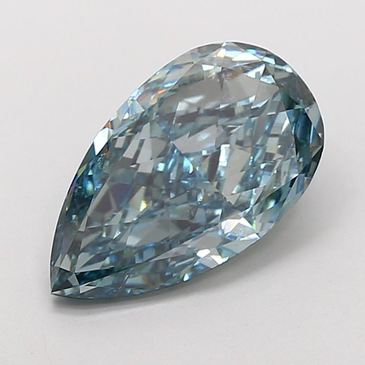 IGI Pear 4.52ct Fancy Vivid Blue VVS2 - Loose Lab Diamond: IGI Pear 4.52ct Fancy Vivid Blue VVS2 - Loose Lab Diamond Item Specifics: Source: This Is A Real Diamond Grown In A Lab Not Mined. Carat: 4.52 Cut: - Color: Fancy Vivid Blue Clarity: VVS2 Polish: EX S