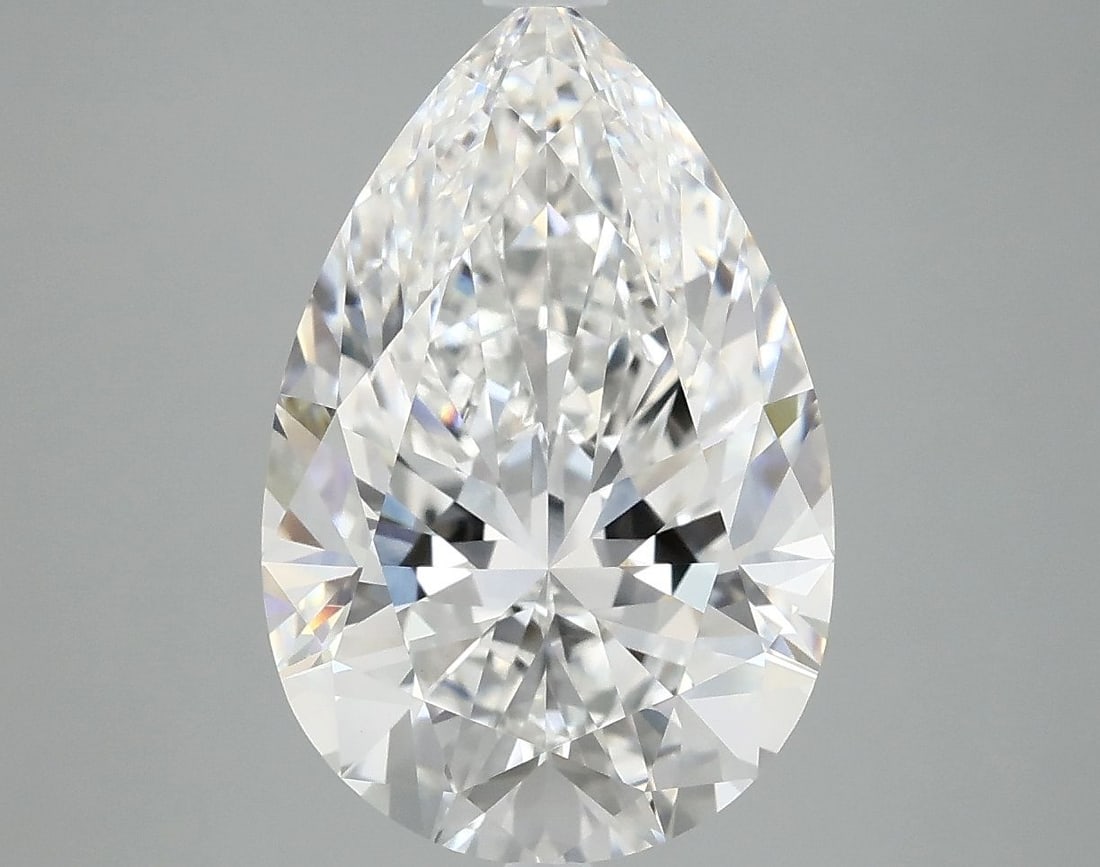 IGI Pear 5.09ct E VVS2 - Loose Lab Diamond: IGI Pear 5.09ct E VVS2 - Loose Lab Diamond Item Specifics: Source: This Is A Real Diamond Grown In A Lab Not Mined. Carat: 5.09 Cut: - Color: E Clarity: VVS2 Polish: EX Symmetry: EX Measurements: 14.6