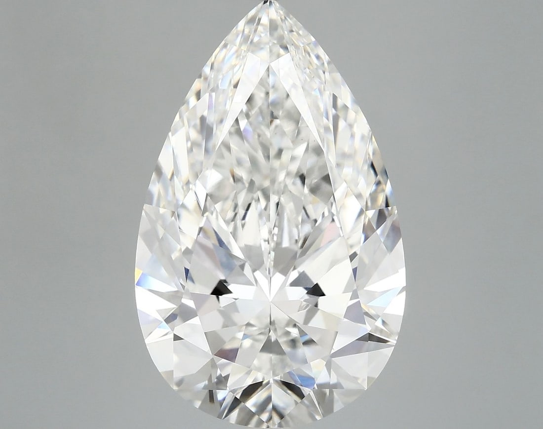 IGI Pear 7.42ct F VVS2 - Loose Lab Diamond: IGI Pear 7.42ct F VVS2 - Loose Lab Diamond Item Specifics: Source: This Is A Real Diamond Grown In A Lab Not Mined. Carat: 7.42 Cut: - Color: F Clarity: VVS2 Polish: EX Symmetry: EX Measurements: 17.6
