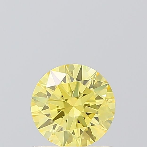 IGI Round 0.6ct Fancy Vivid Yellow VVS2 - Ideal Loose Lab Diamond: IGI Round 0.6ct Fancy Vivid Yellow VVS2 - Ideal Loose Lab Diamond Item Specifics: Source: This Is A Real Diamond Grown In A Lab Not Mined. Carat: 0.6 Cut: ID Color: Fancy Vivid Yellow Clarity: VVS2 Po