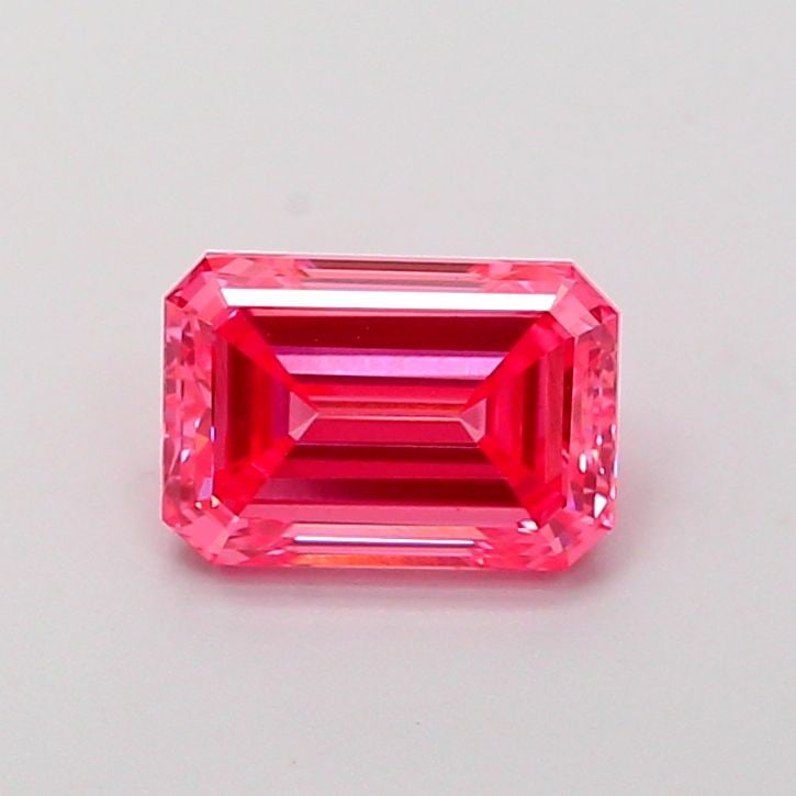 IGI Emerald 1.15ct Fancy Vivid Pink VVS2 - Loose Lab Diamond: IGI Emerald 1.15ct Fancy Vivid Pink VVS2 - Loose Lab Diamond Item Specifics: Source: This Is A Real Diamond Grown In A Lab Not Mined. Carat: 1.15 Cut: - Color: Fancy Vivid Pink Clarity: VVS2 Polish: