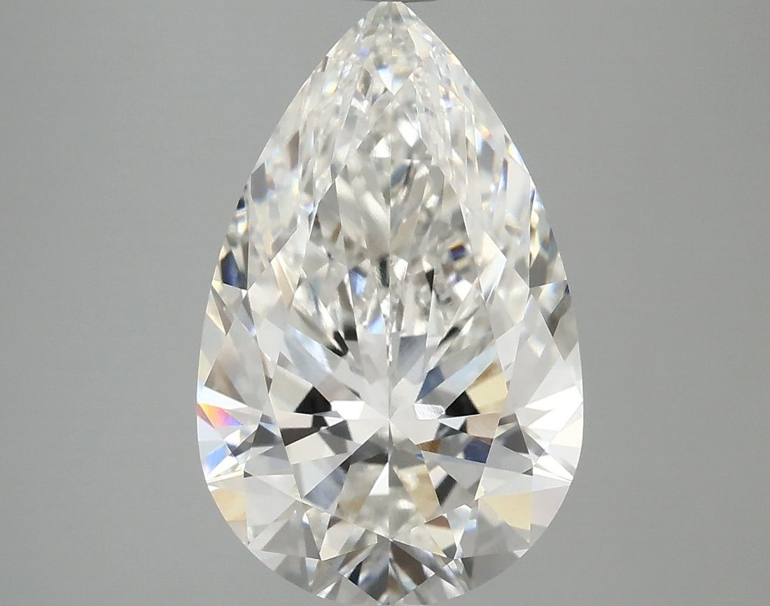 IGI Pear 4.27ct F VVS2 - Loose Lab Diamond: IGI Pear 4.27ct F VVS2 - Loose Lab Diamond Item Specifics: Source: This Is A Real Diamond Grown In A Lab Not Mined. Carat: 4.27 Cut: - Color: F Clarity: VVS2 Polish: EX Symmetry: EX Measurements: 14.4