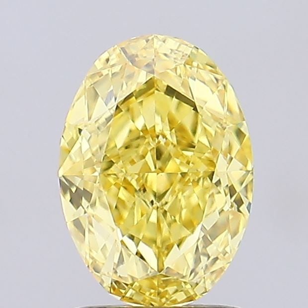 IGI Oval 1.55ct Fancy Vivid Yellow VVS2 - Loose Lab Diamond: IGI Oval 1.55ct Fancy Vivid Yellow VVS2 - Loose Lab Diamond Item Specifics: Source: This Is A Real Diamond Grown In A Lab Not Mined. Carat: 1.55 Cut: - Color: Fancy Vivid Yellow Clarity: VVS2 Polish: 