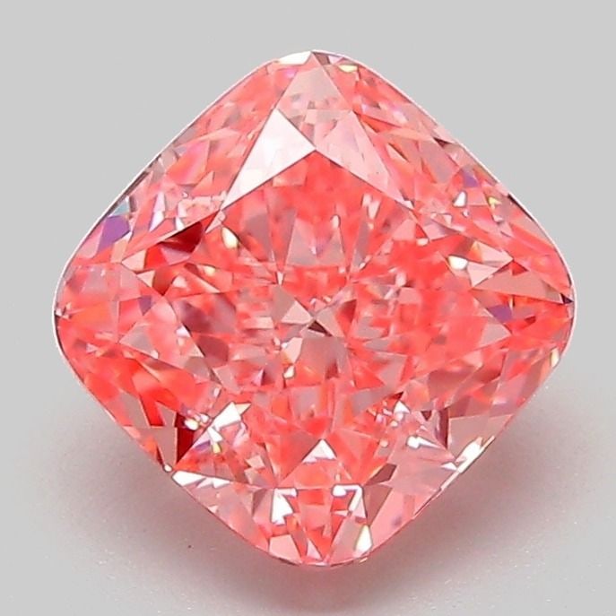 IGI Cushion Modified 2.07ct Fancy Vivid Pink VVS2 - Loose Lab Diamond: IGI Cushion Modified 2.07ct Fancy Vivid Pink VVS2 - Loose Lab Diamond Item Specifics: Source: This Is A Real Diamond Grown In A Lab Not Mined. Carat: 2.07 Cut: - Color: Fancy Vivid Pink Clarity: VVS2 