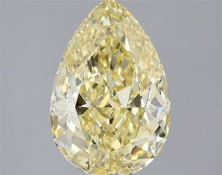 IGI Pear 2.06ct Fancy Intense Yellow VVS2 - Loose Lab Diamond: IGI Pear 2.06ct Fancy Intense Yellow VVS2 - Loose Lab Diamond Item Specifics: Source: This Is A Real Diamond Grown In A Lab Not Mined. Carat: 2.06 Cut: - Color: Fancy Intense Yellow Clarity: VVS2 Poli