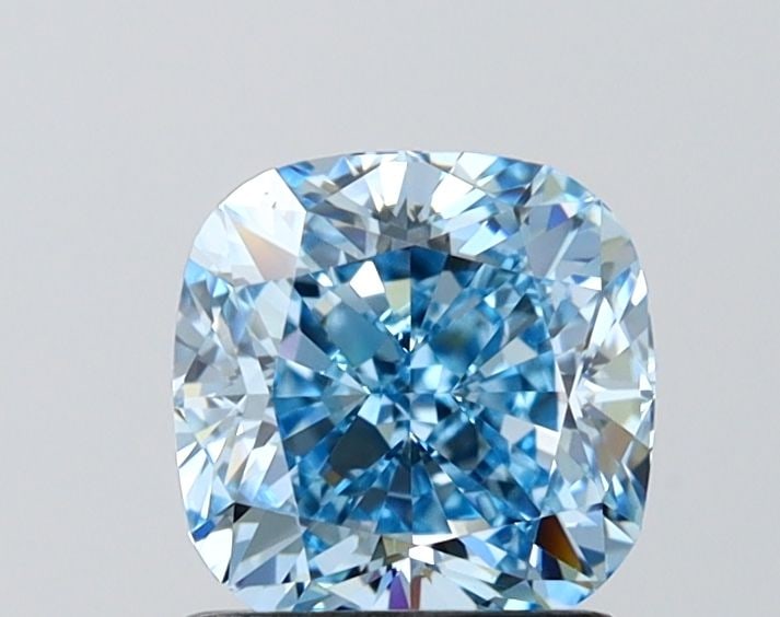 IGI Cushion Modified 1.51ct Fancy Intense Blue VVS2 - Loose Lab Diamond: IGI Cushion Modified 1.51ct Fancy Intense Blue VVS2 - Loose Lab Diamond Item Specifics: Source: This Is A Real Diamond Grown In A Lab Not Mined. Carat: 1.51 Cut: - Color: Fancy Intense Blue Clarity: V
