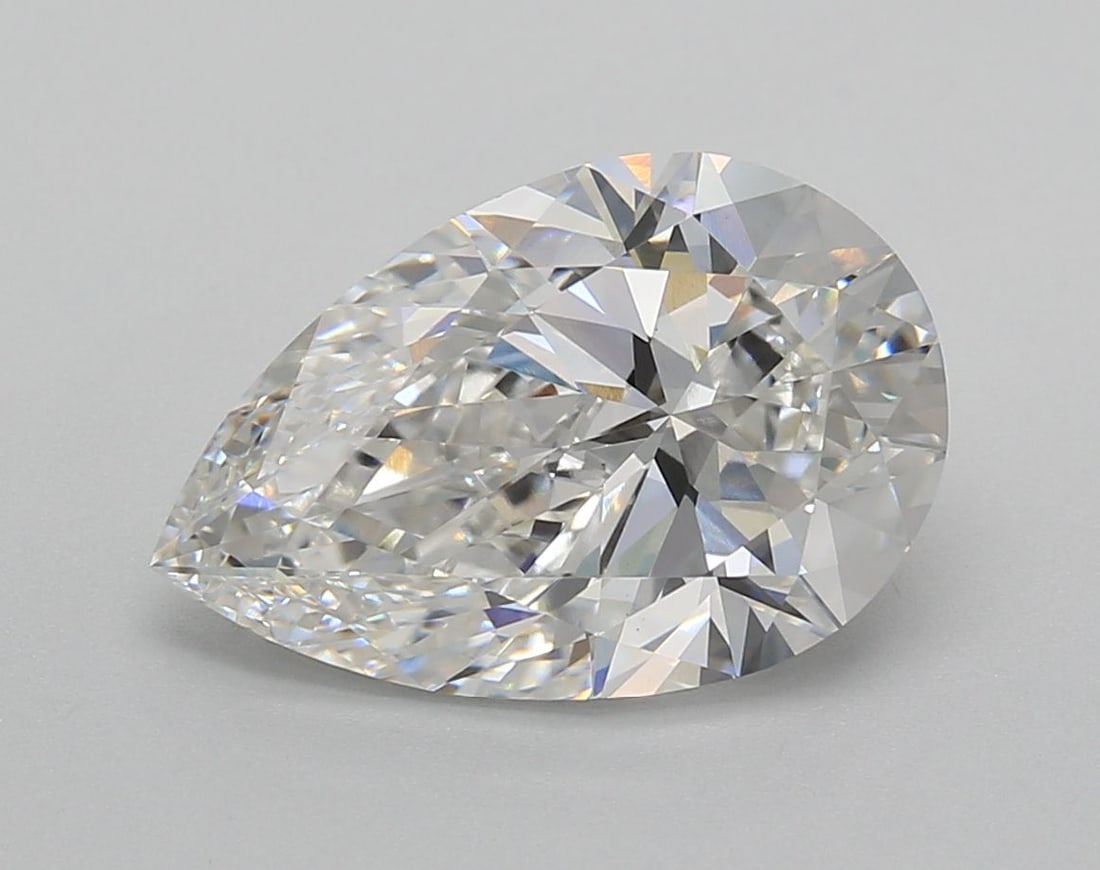 IGI Pear 4.02ct F VVS2 - Loose Lab Diamond: IGI Pear 4.02ct F VVS2 - Loose Lab Diamond Item Specifics: Source: This Is A Real Diamond Grown In A Lab Not Mined. Carat: 4.02 Cut: - Color: F Clarity: VVS2 Polish: EX Symmetry: EX Measurements: 13.6