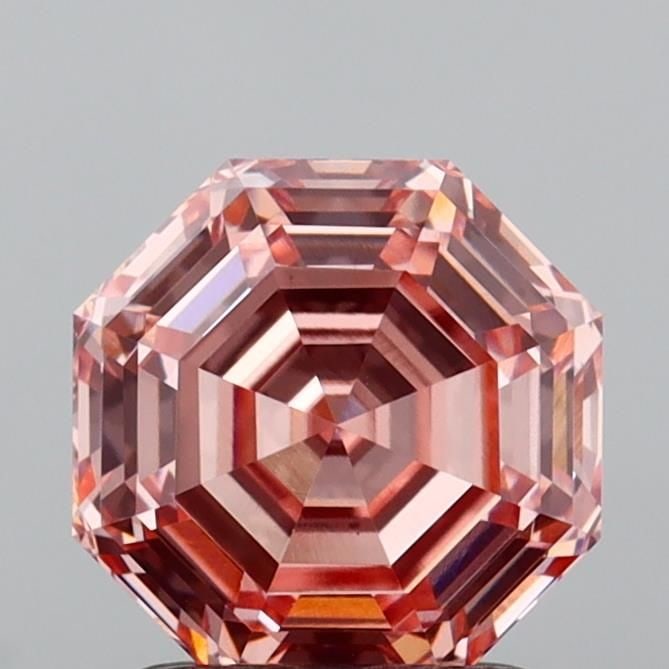IGI Octagonal 1.51ct Fancy Vivid Pink VVS2 - Loose Lab Diamond: IGI Octagonal 1.51ct Fancy Vivid Pink VVS2 - Loose Lab Diamond Item Specifics: Source: This Is A Real Diamond Grown In A Lab Not Mined. Carat: 1.51 Cut: - Color: Fancy Vivid Pink Clarity: VVS2