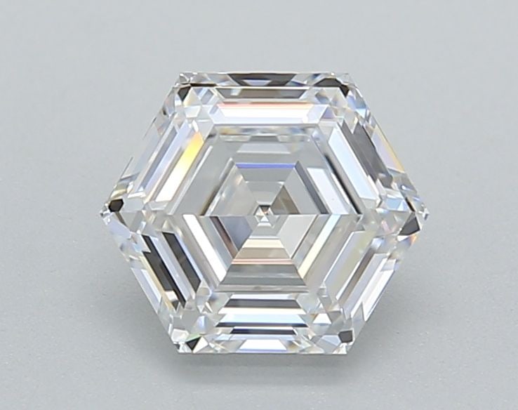 IGI Hexagonal 1.11ct D VVS2 - Loose Lab Diamond: IGI Hexagonal 1.11ct D VVS2 - Loose Lab Diamond Item Specifics: Source: This Is A Real Diamond Grown In A Lab Not Mined. Carat: 1.11 Cut: - Color: D Clarity: VVS2 Polish: EX Symmetry: EX Measurements: