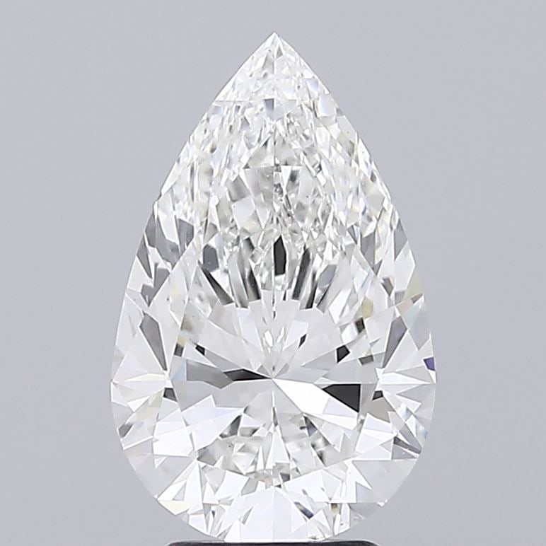 IGI Pear 3.61ct F VVS2 - Loose Lab Diamond (1 of 1)