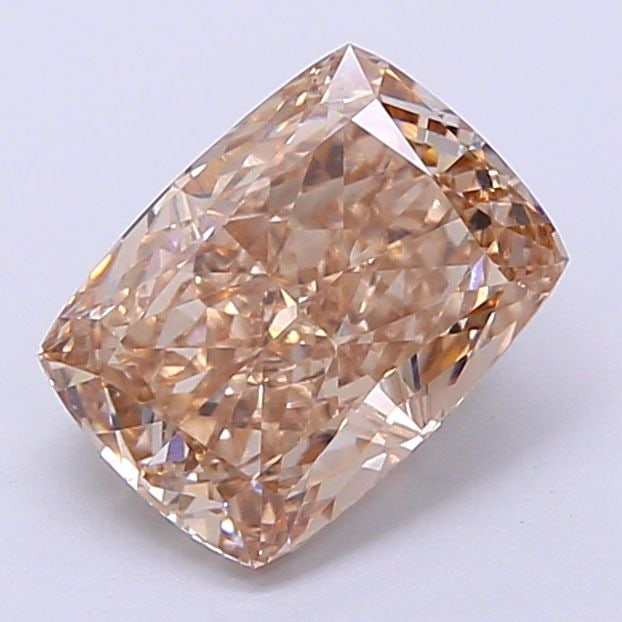 IGI Cushion Modified 1.78ct Fancy Light Brown VVS2 - Loose Lab Diamond: IGI Cushion Modified 1.78ct Fancy Light Brown VVS2 - Loose Lab Diamond Item Specifics: Source: This Is A Real Diamond Grown In A Lab Not Mined. Carat: 1.78 Cut: - Color: Fancy Light Brown Clarity: VVS