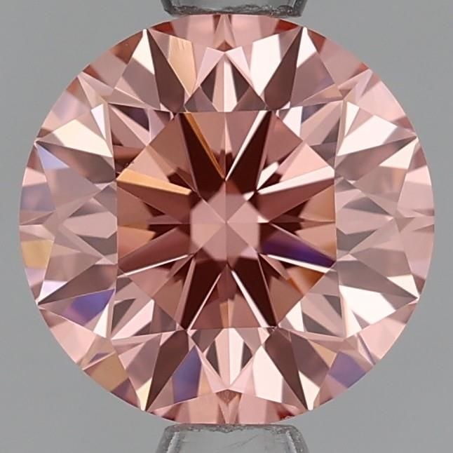 Round 1.04ct Fancy Orangey Pink VVS1 - Loose Lab Diamond: Round 1.04ct Fancy Orangey Pink VVS1 - Loose Lab Diamond Item Specifics: Source: This Is A Real Diamond Grown In A Lab Not Mined. Carat: 1.04 Cut: EX Color: Fancy Orangey Pink Clarity: VVS1 Polish: VG