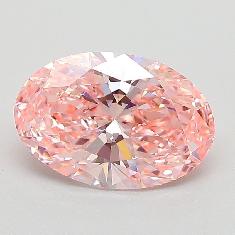 IGI Oval 1.54ct Fancy Vivid Pink VVS2 - Loose Lab Diamond: IGI Oval 1.54ct Fancy Vivid Pink VVS2 - Loose Lab Diamond Item Specifics: Source: This Is A Real Diamond Grown In A Lab Not Mined. Carat: 1.54 Cut: - Color: Fancy Vivid Pink Clarity: VVS2 Polish: EX S