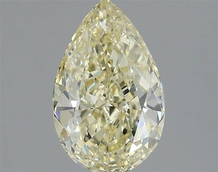 IGI Pear 1.59ct Fancy Light Yellow VVS2 - Loose Lab Diamond: IGI Pear 1.59ct Fancy Light Yellow VVS2 - Loose Lab Diamond Item Specifics: Source: This Is A Real Diamond Grown In A Lab Not Mined. Carat: 1.59 Cut: - Color: Fancy Light Yellow Clarity: VVS2 Polish: 