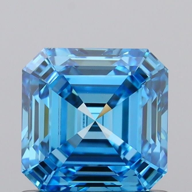 IGI Asscher 1.02ct Fancy Vivid Blue VVS2 - Loose Lab Diamond: IGI Asscher 1.02ct Fancy Vivid Blue VVS2 - Loose Lab Diamond Item Specifics: Source: This Is A Real Diamond Grown In A Lab Not Mined. Carat: 1.02 Cut: - Color: Fancy Vivid Blue Clarity: VVS2 Polish: E