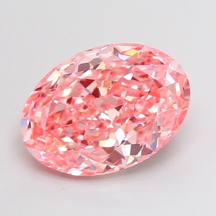 IGI Oval 2.67ct Fancy Vivid Pink VVS2 - Loose Lab Diamond: IGI Oval 2.67ct Fancy Vivid Pink VVS2 - Loose Lab Diamond Item Specifics: Source: This Is A Real Diamond Grown In A Lab Not Mined. Carat: 2.67 Cut: - Color: Fancy Vivid Pink Clarity: VVS2 Polish: EX S