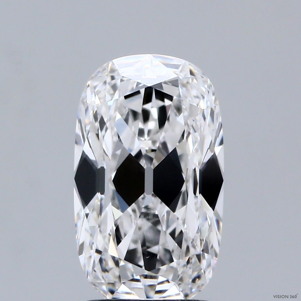GIA Cushion Brilliant 2.09ct E VVS2 - Loose Lab Diamond: GIA Cushion Brilliant 2.09ct E VVS2 - Loose Lab Diamond Item Specifics: Source: This Is A Real Diamond Grown In A Lab Not Mined. Carat: 2.09 Cut: - Color: E Clarity: VVS2 Polish: EX Symmetry: EX Measu
