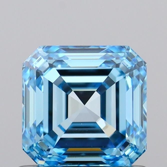 IGI Asscher 1.0ct Fancy Vivid Blue VVS2 - Loose Lab Diamond: IGI Asscher 1.0ct Fancy Vivid Blue VVS2 - Loose Lab Diamond Item Specifics: Source: This Is A Real Diamond Grown In A Lab Not Mined. Carat: 1.0 Cut: - Color: Fancy Vivid Blue Clarity: VVS2 Polish: EX 