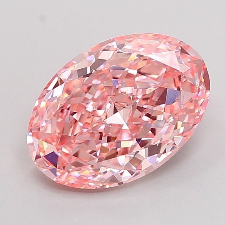 IGI Oval 2.67ct Fancy Vivid Pink VVS2 - Loose Lab Diamond: IGI Oval 2.67ct Fancy Vivid Pink VVS2 - Loose Lab Diamond Item Specifics: Source: This Is A Real Diamond Grown In A Lab Not Mined. Carat: 2.67 Cut: - Color: Fancy Vivid Pink Clarity: VVS2 Polish: EX S