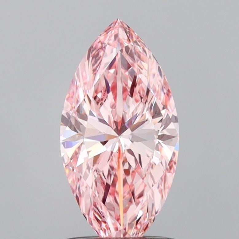IGI Marquise 1.05ct Fancy Intense Pink VVS2 - Loose Lab Diamond: IGI Marquise 1.05ct Fancy Intense Pink VVS2 - Loose Lab Diamond Item Specifics: Source: This Is A Real Diamond Grown In A Lab Not Mined. Carat: 1.05 Cut: - Color: Fancy Intense Pink Clarity: VVS2 Poli