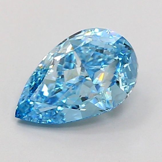 IGI Pear 1.26ct Fancy Vivid Blue VVS2 - Loose Lab Diamond: IGI Pear 1.26ct Fancy Vivid Blue VVS2 - Loose Lab Diamond Item Specifics: Source: This Is A Real Diamond Grown In A Lab Not Mined. Carat: 1.26 Cut: - Color: Fancy Vivid Blue Clarity: VVS2 Polish: EX S