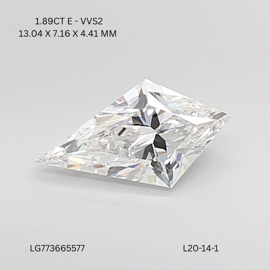 IGI Kite 1.89ct E VVS2 - Loose Lab Diamond (1 of 1)
