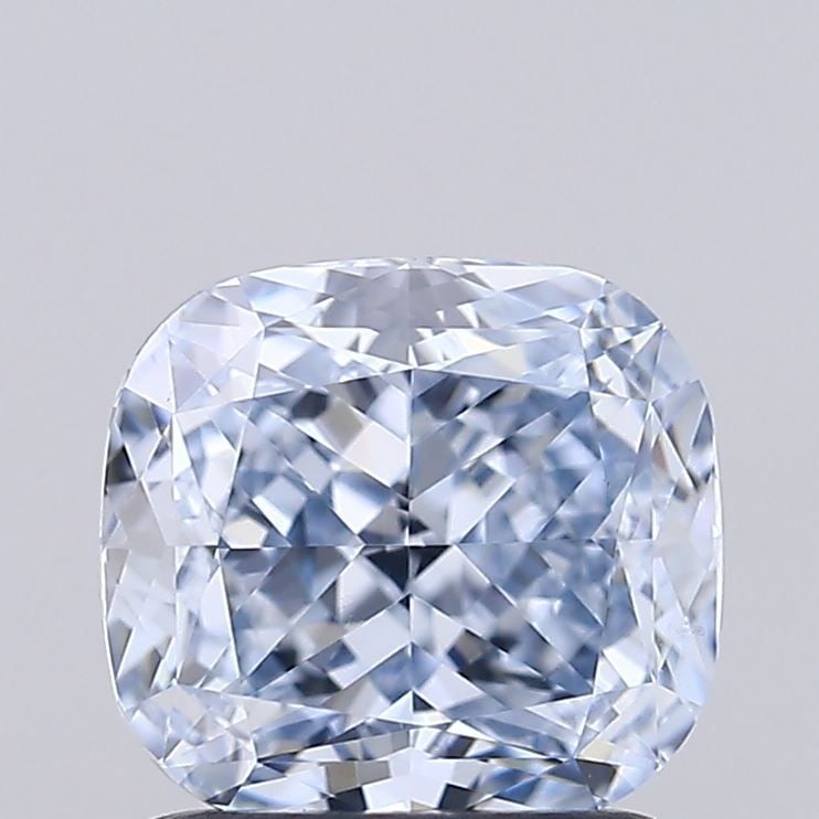 IGI Cushion Modified 1.53ct Fancy Light Blue VVS2 - Loose Lab Diamond: IGI Cushion Modified 1.53ct Fancy Light Blue VVS2 - Loose Lab Diamond Item Specifics: Source: This Is A Real Diamond Grown In A Lab Not Mined. Carat: 1.53 Cut: - Color: Fancy Light Blue Clarity: VVS2 