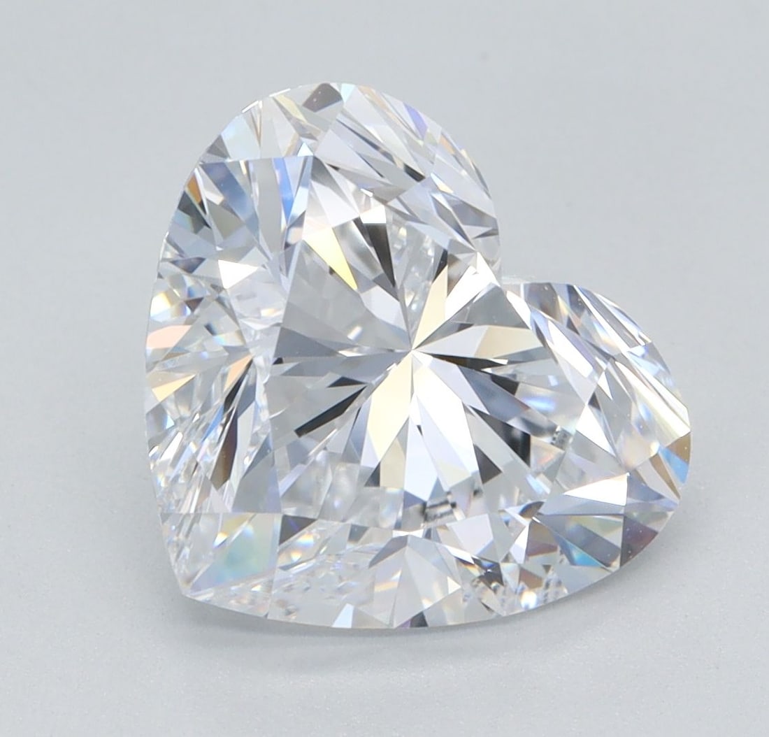 IGI Heart 3.11ct D VVS2 - Loose Lab Diamond: IGI Heart 3.11ct D VVS2 - Loose Lab Diamond Item Specifics: Source: This Is A Real Diamond Grown In A Lab Not Mined. Carat: 3.11 Cut: - Color: D Clarity: VVS2 Polish: EX Symmetry: EX Measurements: 8.6