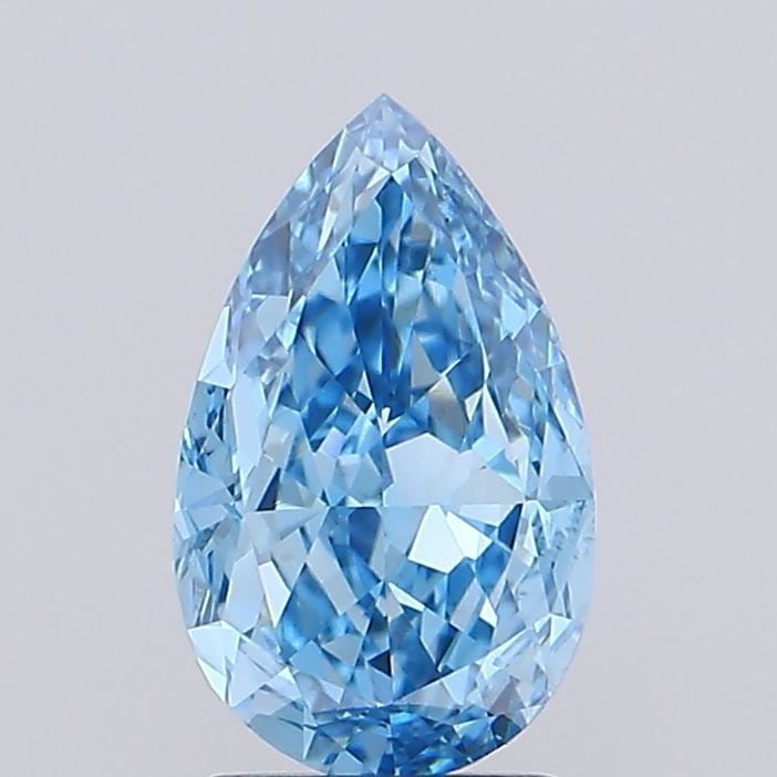 IGI Pear 1.45ct Fancy Vivid Blue VVS2 - Loose Lab Diamond: IGI Pear 1.45ct Fancy Vivid Blue VVS2 - Loose Lab Diamond Item Specifics: Source: This Is A Real Diamond Grown In A Lab Not Mined. Carat: 1.45 Cut: - Color: Fancy Vivid Blue Clarity: VVS2 Polish: VG S