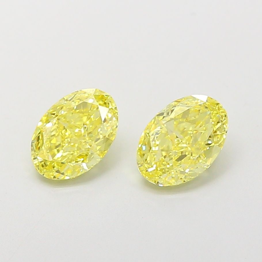 IGI Oval 1.01ct Fancy Intense Yellow VVS2 - Loose Lab Diamond: IGI Oval 1.01ct Fancy Intense Yellow VVS2 - Loose Lab Diamond Item Specifics: Source: This Is A Real Diamond Grown In A Lab Not Mined. Carat: 1.01 Cut: - Color: Fancy Intense Yellow Clarity: VVS2 Poli