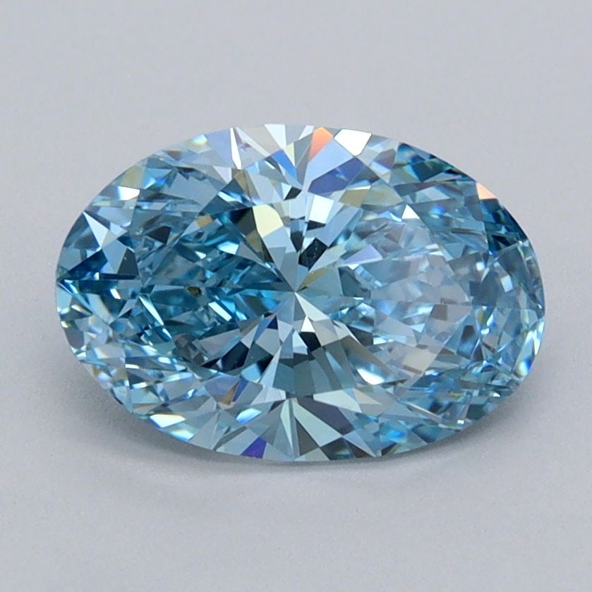 IGI Oval 1.57ct Fancy Vivid Blue VVS2 - Loose Lab Diamond: IGI Oval 1.57ct Fancy Vivid Blue VVS2 - Loose Lab Diamond Item Specifics: Source: This Is A Real Diamond Grown In A Lab Not Mined. Carat: 1.57 Cut: - Color: Fancy Vivid Blue Clarity: VVS2 Polish: EX S
