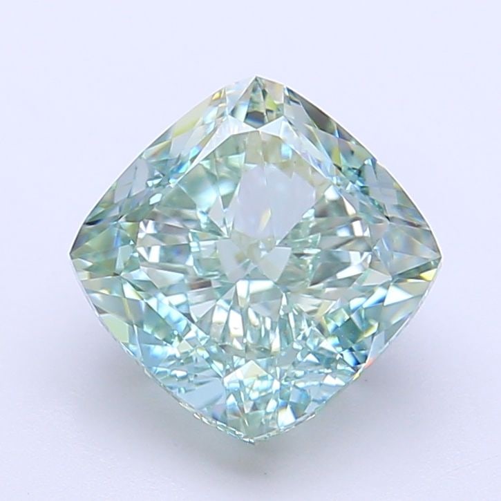 IGI Cushion Modified 3.13ct Fancy Vivid Green VVS2 - Loose Lab Diamond: IGI Cushion Modified 3.13ct Fancy Vivid Green VVS2 - Loose Lab Diamond Item Specifics: Source: This Is A Real Diamond Grown In A Lab Not Mined. Carat: 3.13 Cut: - Color: Fancy Vivid Green Clarity: VVS