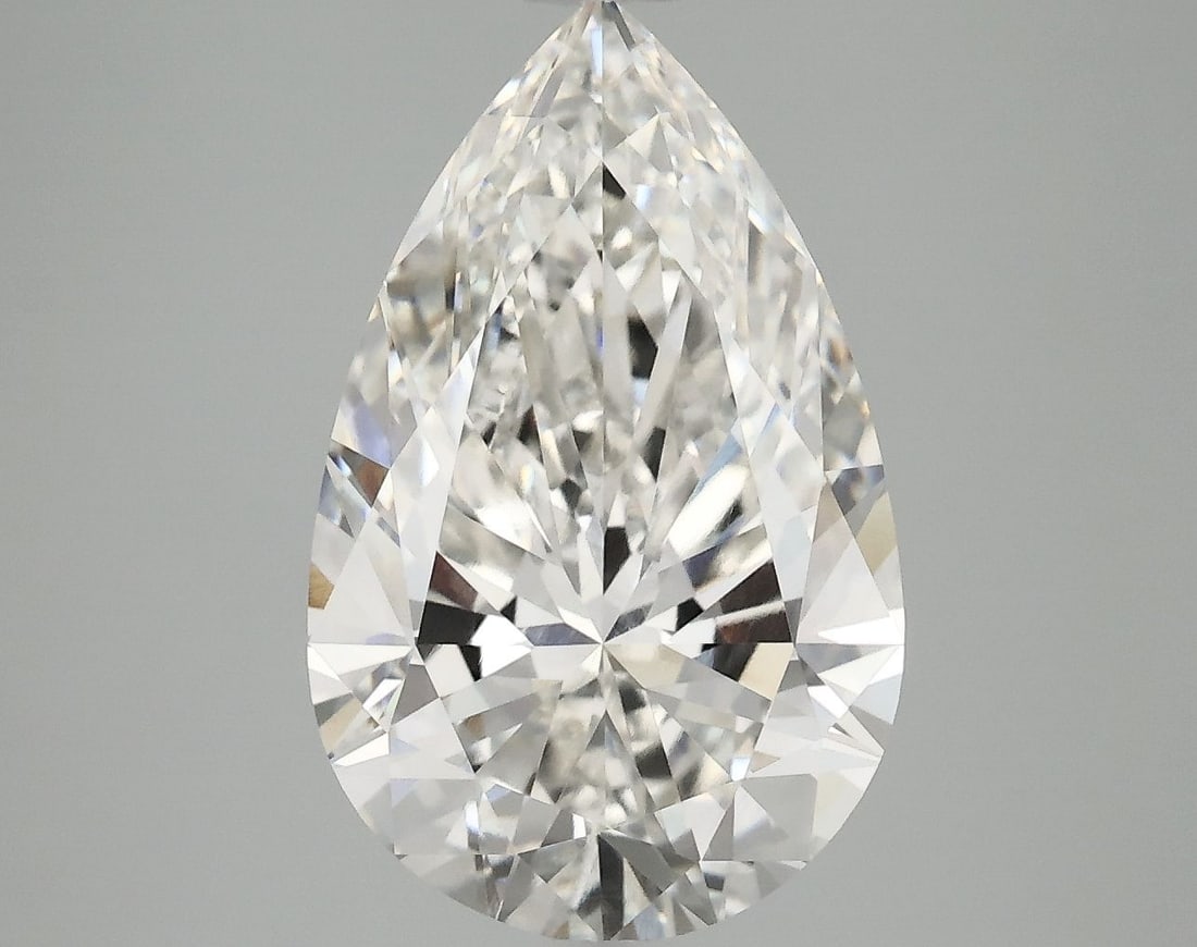 IGI Pear 5.01ct G VVS2 - Loose Lab Diamond: IGI Pear 5.01ct G VVS2 - Loose Lab Diamond Item Specifics: Source: This Is A Real Diamond Grown In A Lab Not Mined. Carat: 5.01 Cut: - Color: G Clarity: VVS2 Polish: EX Symmetry: EX Measurements:
