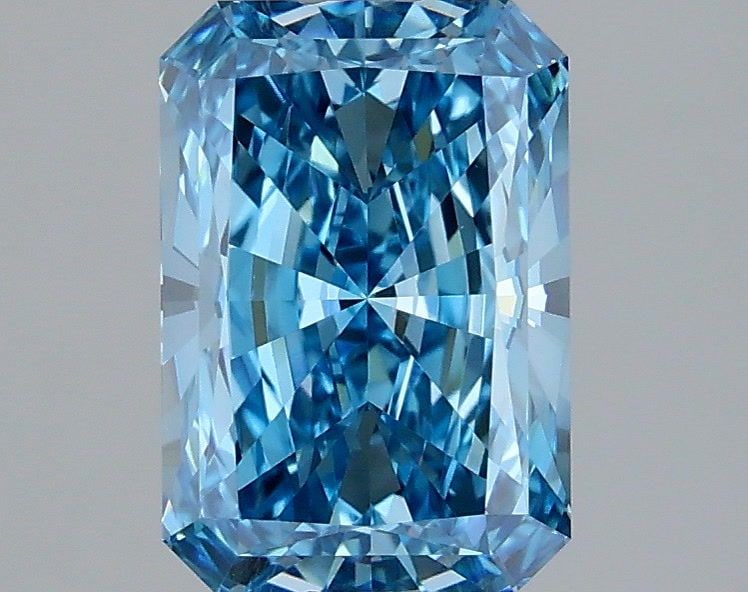 IGI Radiant 2.06ct Fancy Vivid Blue VVS2 - Loose Lab Diamond: IGI Radiant 2.06ct Fancy Vivid Blue VVS2 - Loose Lab Diamond Item Specifics: Source: This Is A Real Diamond Grown In A Lab Not Mined. Carat: 2.06 Cut: - Color: Fancy Vivid Blue Clarity: VVS2 Polish: E