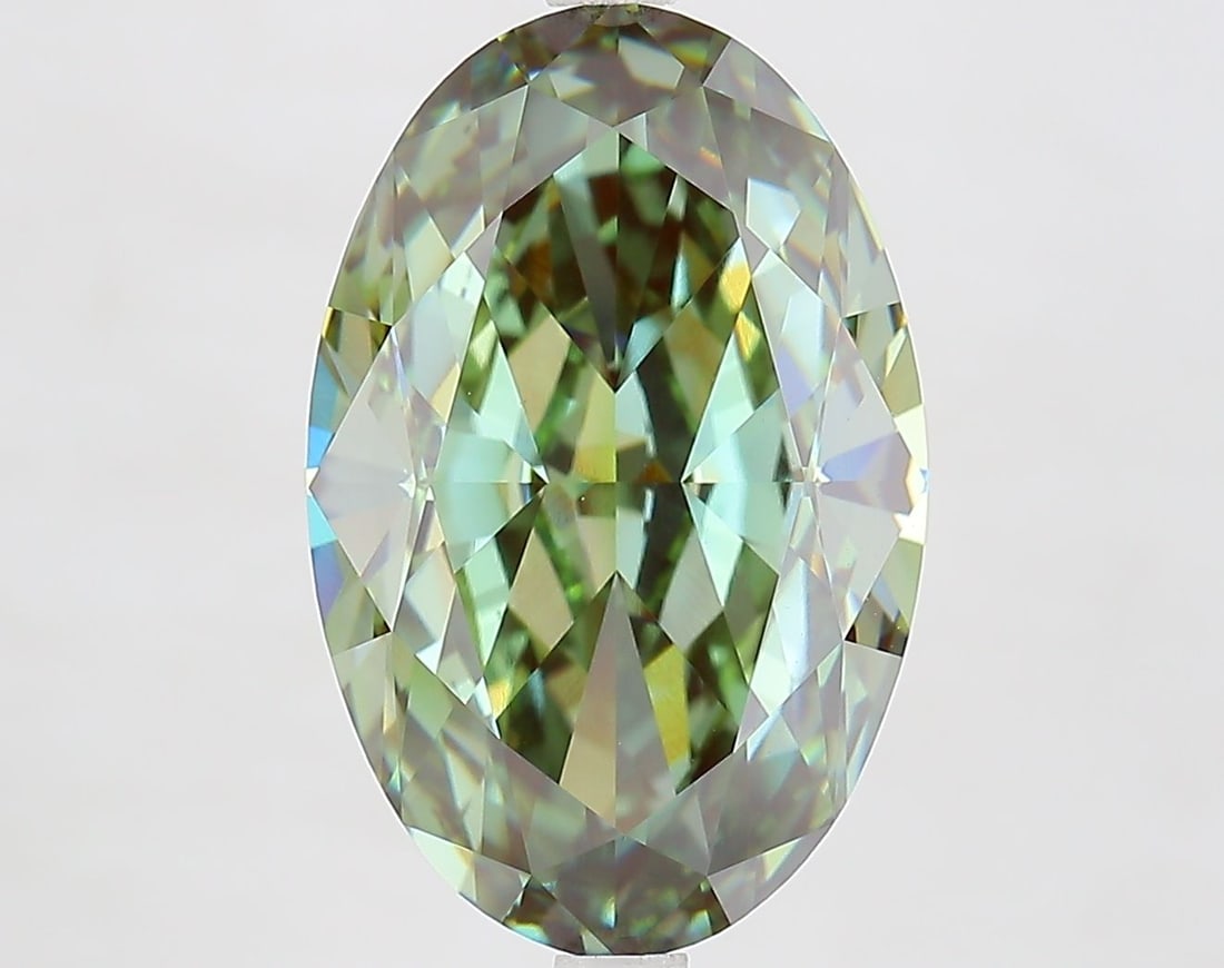 IGI Oval 8.1ct Fancy Intense Green VVS2 - Loose Lab Diamond: IGI Oval 8.1ct Fancy Intense Green VVS2 - Loose Lab Diamond Item Specifics: Source: This Is A Real Diamond Grown In A Lab Not Mined. Carat: 8.1 Cut: - Color: Fancy Intense Green Clarity: VVS2 Polish: 